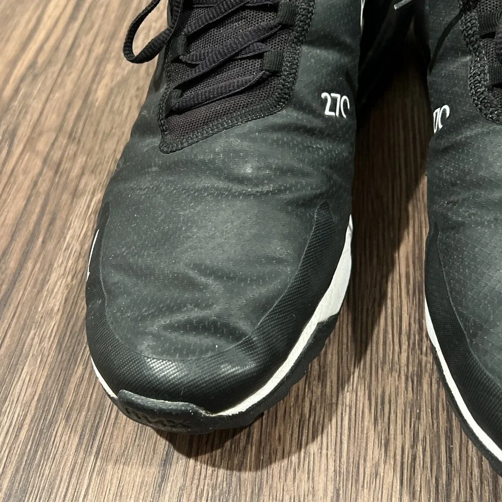 Nike Air Max 270 G Golf Shoes Color Black White Men's Size 12